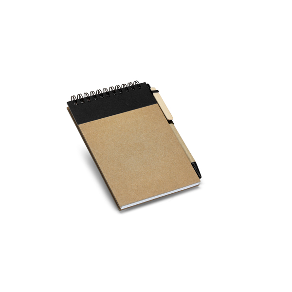 Kit Caderno e Caneta Ecológicos Personalizados 10,5 x 14,5 cm Kit Caderno e Caneta Ecológicos Personalizados 10,5 x 14,5 cm